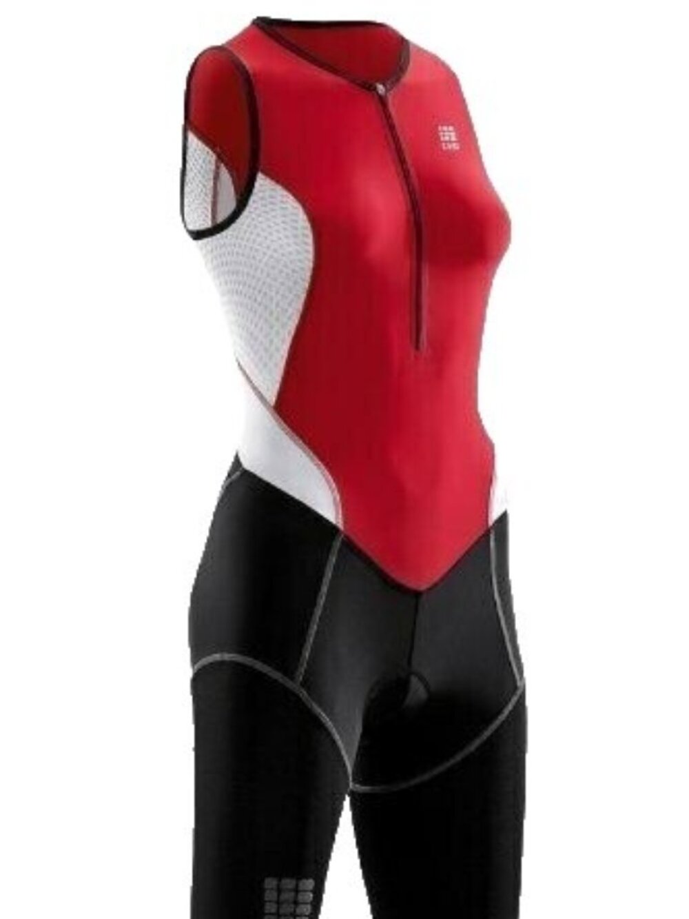 Cep Womens Small Red Black Cycling Bodysuit Stretch Medi Compression